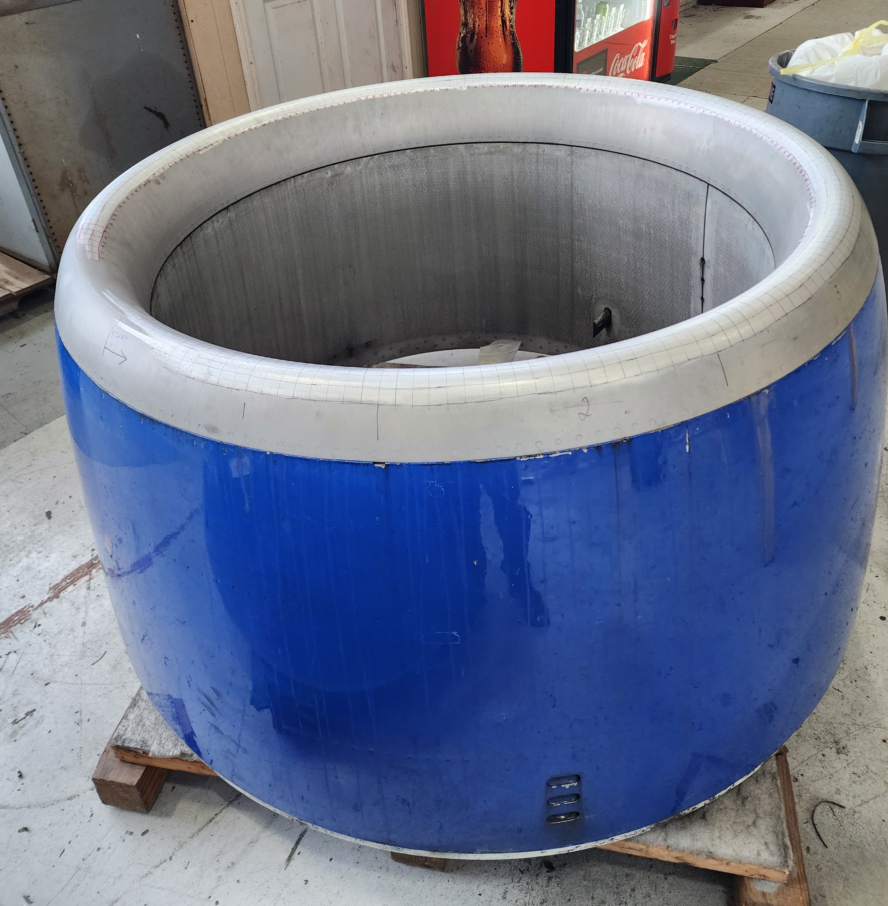 CRJ-550 Inlet Lip Skin Repair